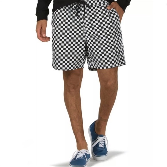 VANS RANGE RELAXED  SHORT CHECKERED - Picture 1 of 11